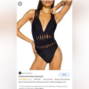 Ramy Brook black swimsuit